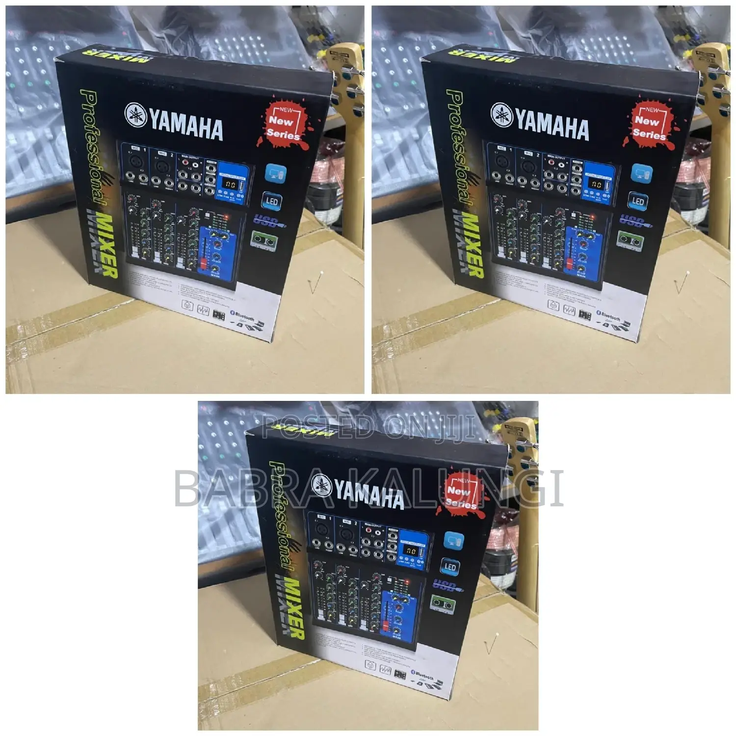 4 Channel Yamaha F4 Mixer Bt Usb