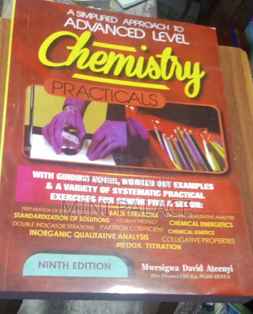 A Simplified Approach to Advanced Level Chemistry