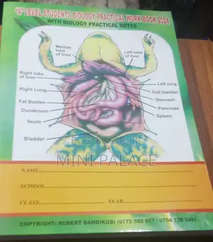 A Level Biology Practical Work Book
