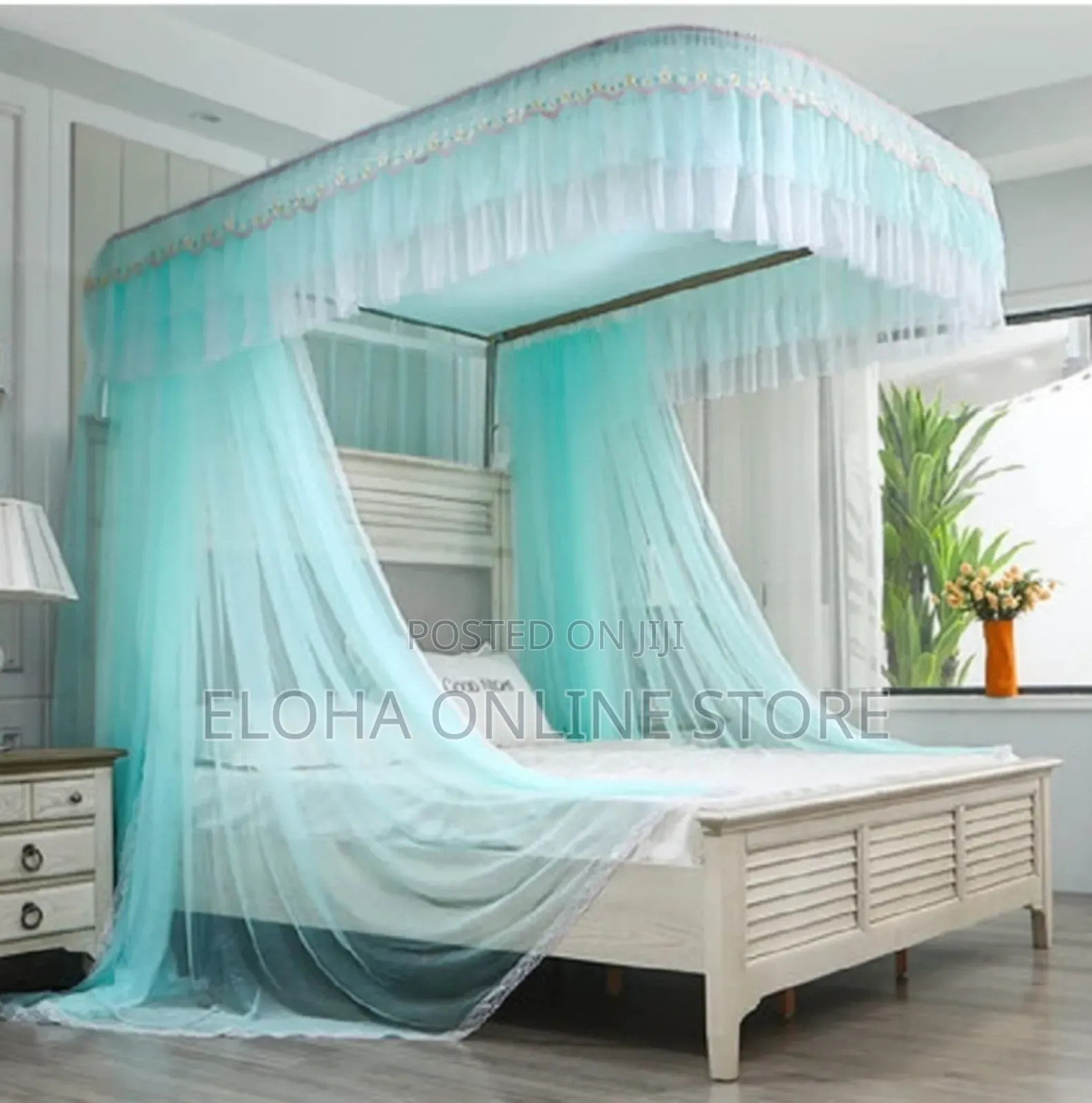 Bed Canopy U-Shaped Mosquito Net