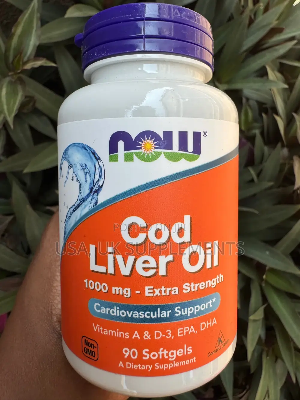 Now 1000mg Cod Liver Oil 90tabs