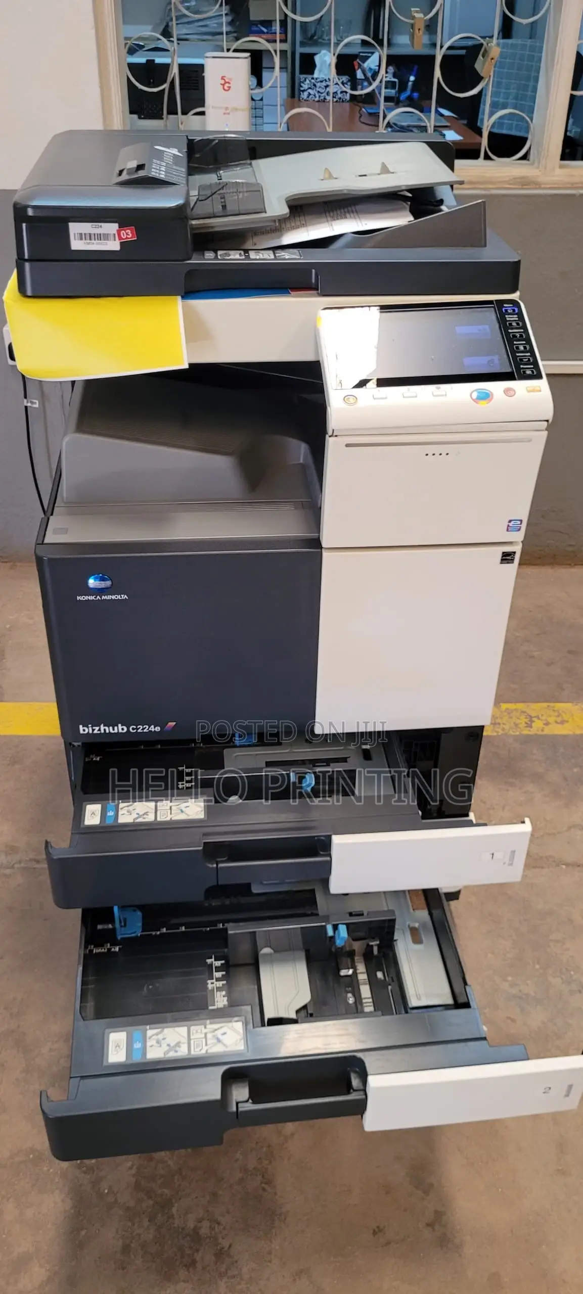 High-Speed A3 Printer - Bizhub C224e