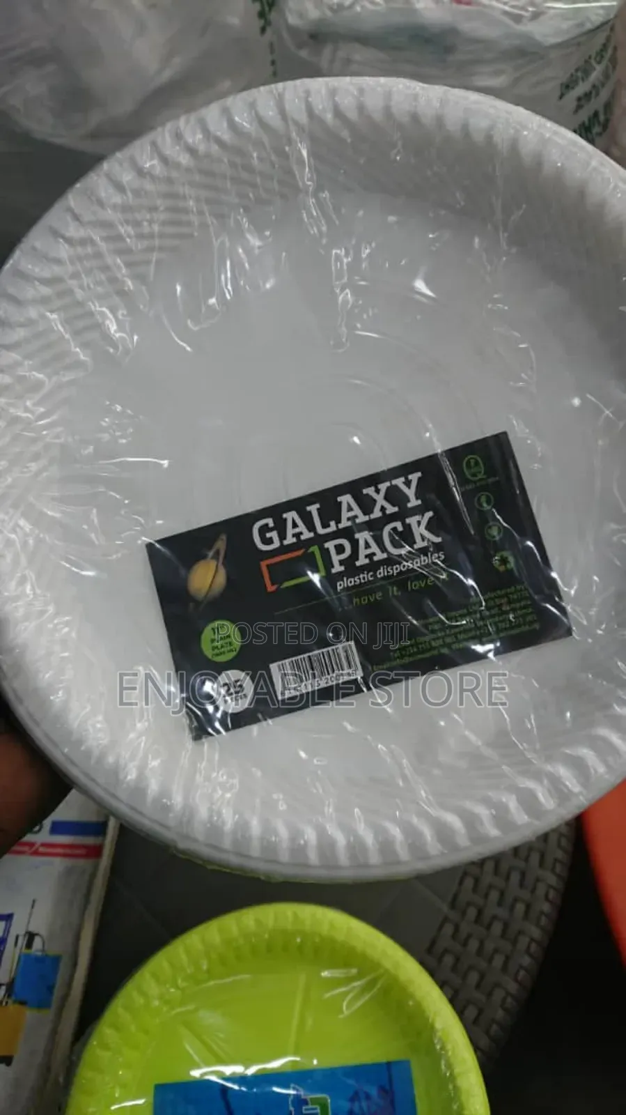 Partition Packing Plates Disposable 250pcs