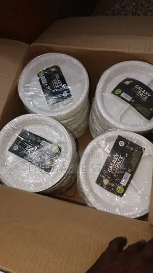 Partition Packing Plates Disposable 250pcs