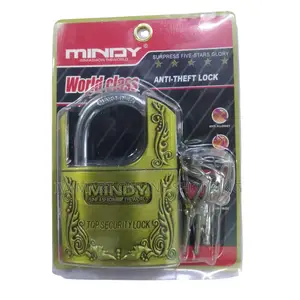 Mindy Top Security Padlock - With a Guard