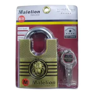 Malelion Anti Theft Padlock - With Guard
