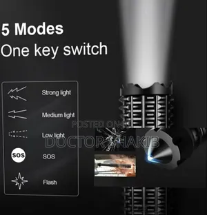 Quality Self Defence Baseball Bat Flashlight