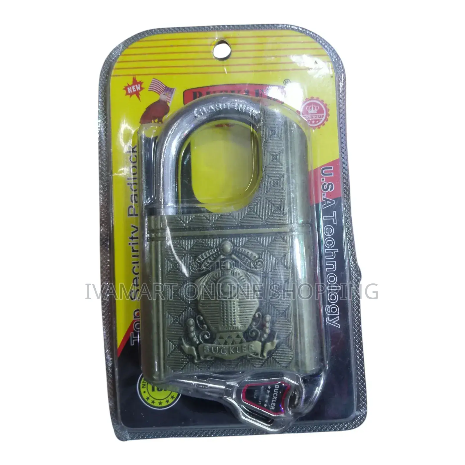 Buckler Top Security Padlock - USA Technology