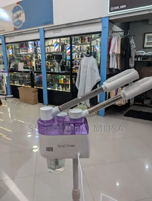 Commercial Facial Steamer 2-in-1 Hot Cold Machine Double Arms