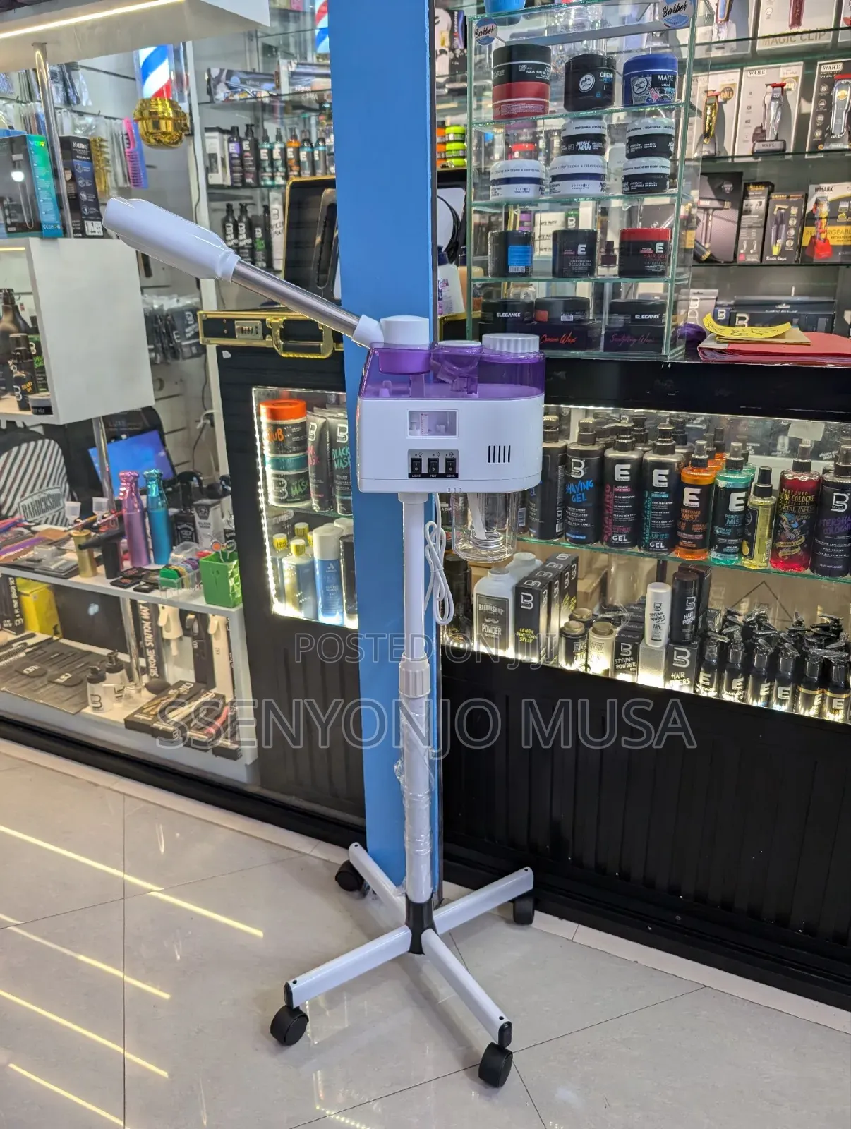 Commercial Facial Steamer - Professional Salon Spa - Single Arm.