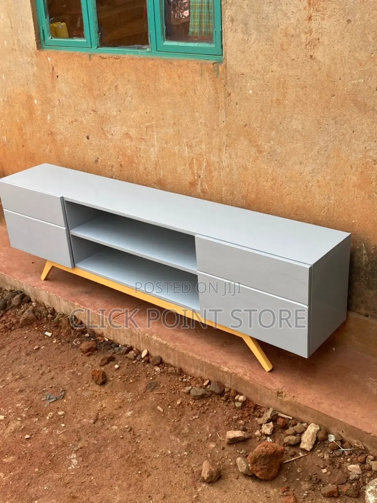 6ft Tv Stand/ Gray Brand New Tv Stand