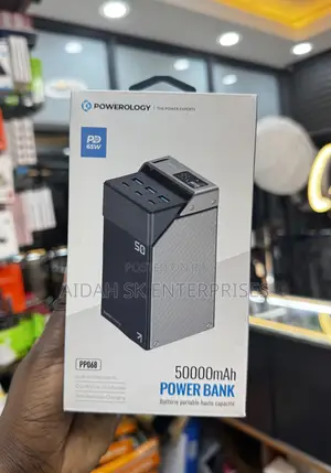 Powerology 50000mah Power Bank 65w 3×Pd Type-C and 3×Usb-A