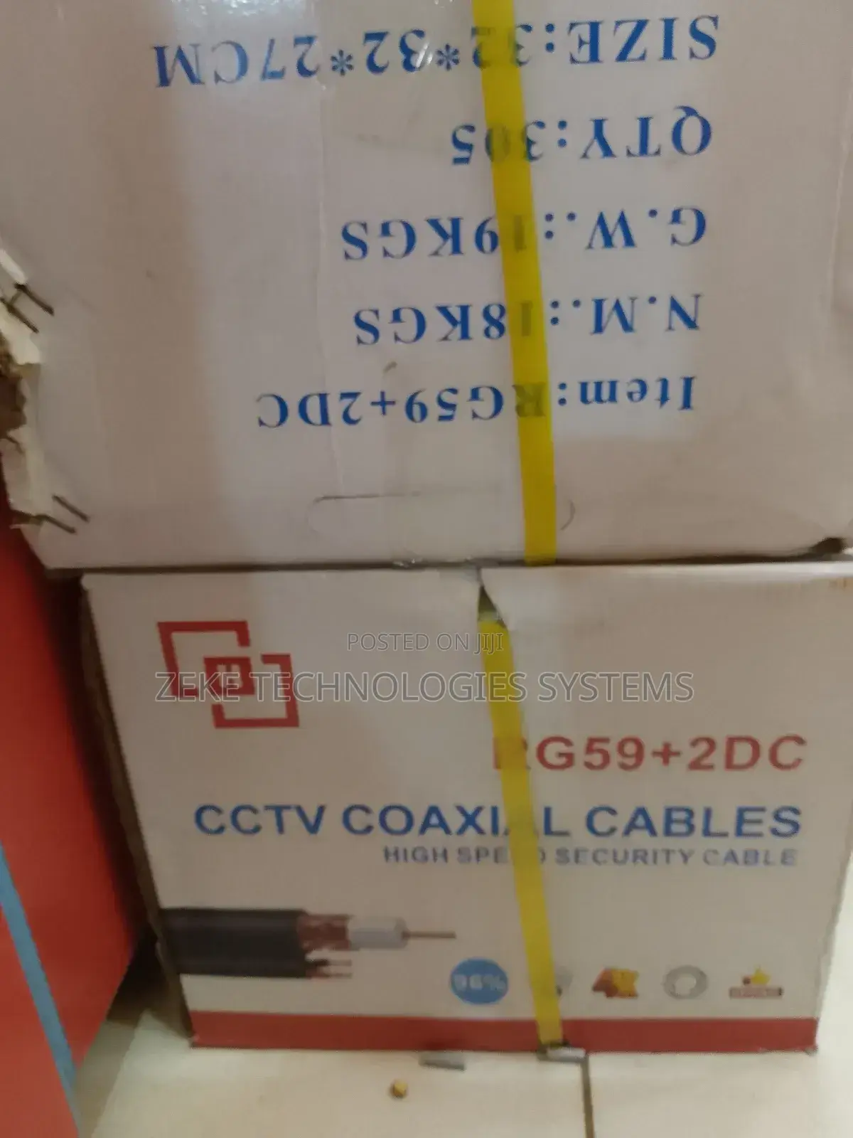 Coaxial Cable With Power 305m