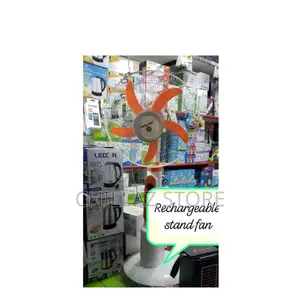 Rechargeable Stand Fan.