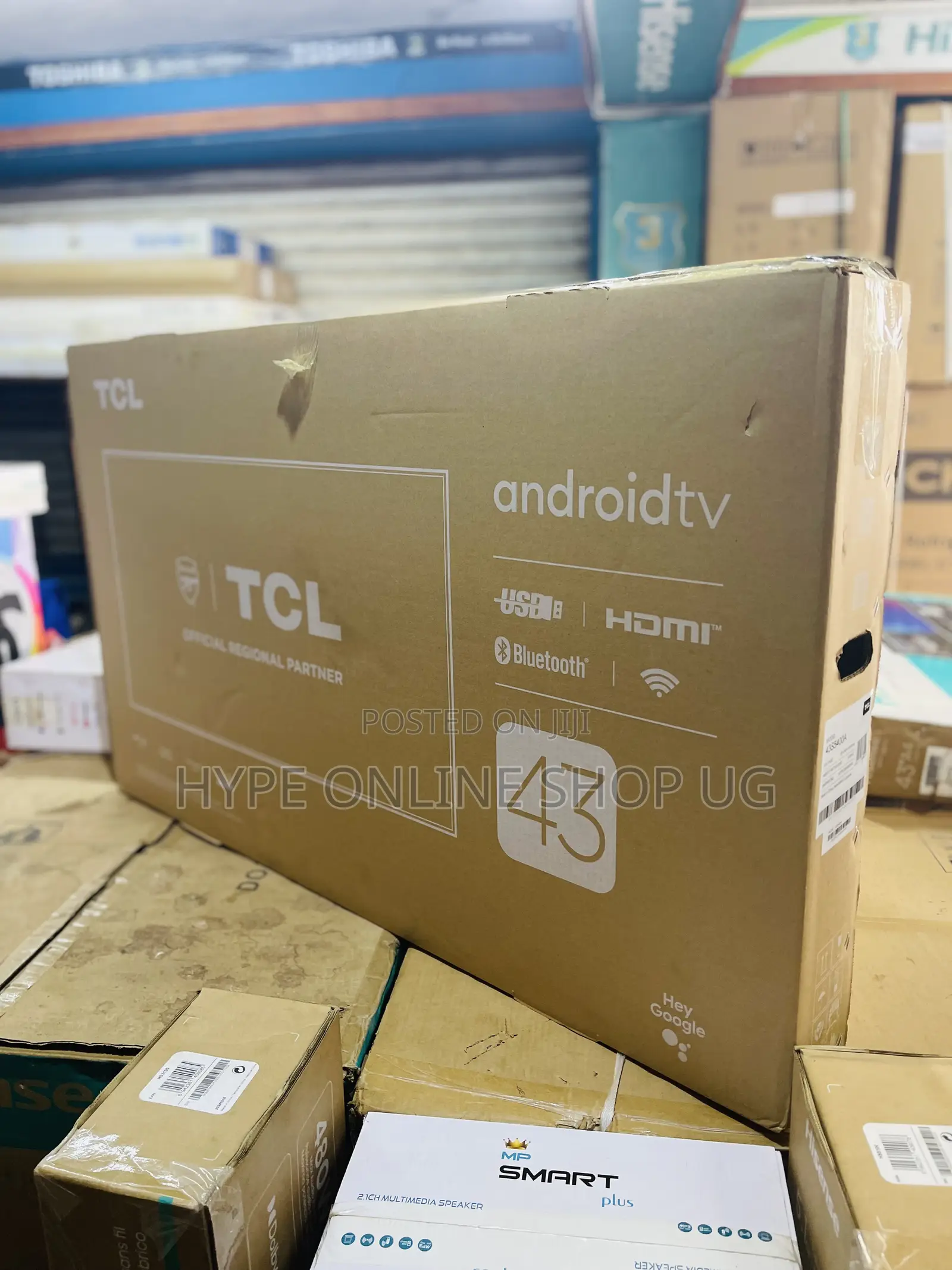 Original TCL Smart Tv With Free to Air 43inch