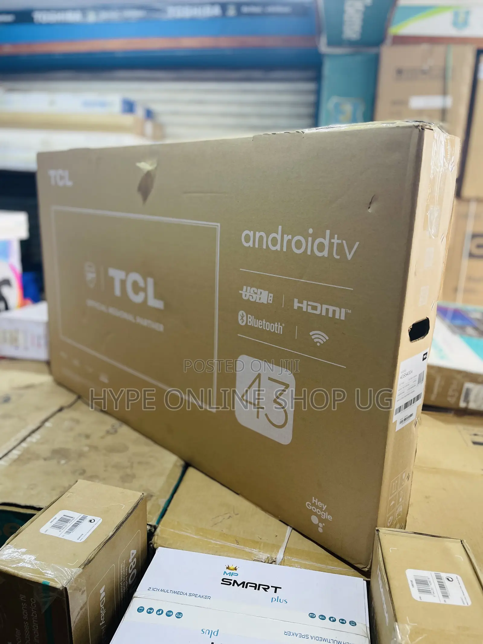 Original TCL Smart Tv With Free to Air 43inch