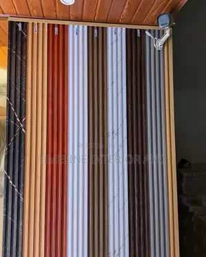 Photo - Colourful Fluted Wall Panels
