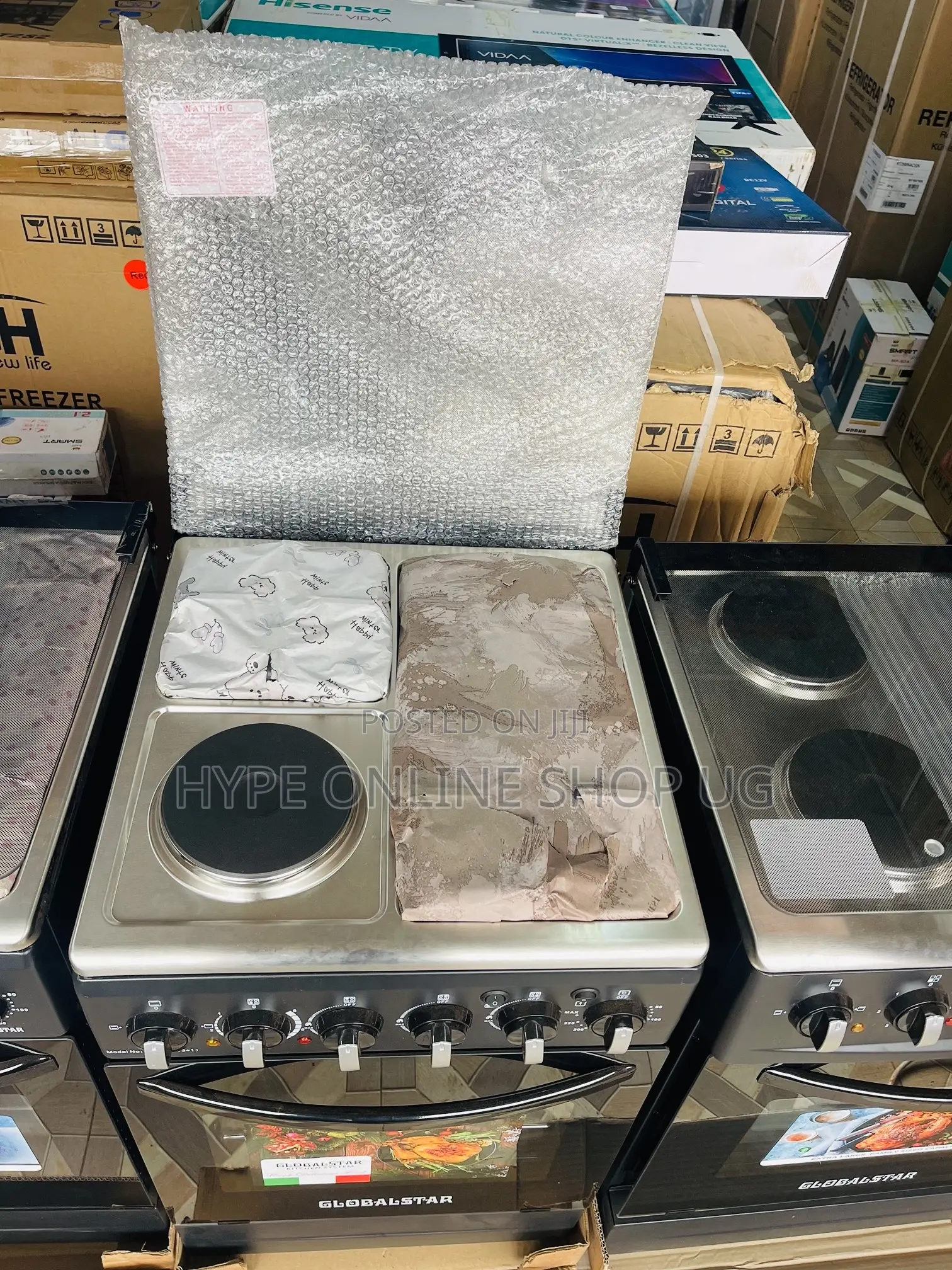 1+3 Gas and Electric Cooker
