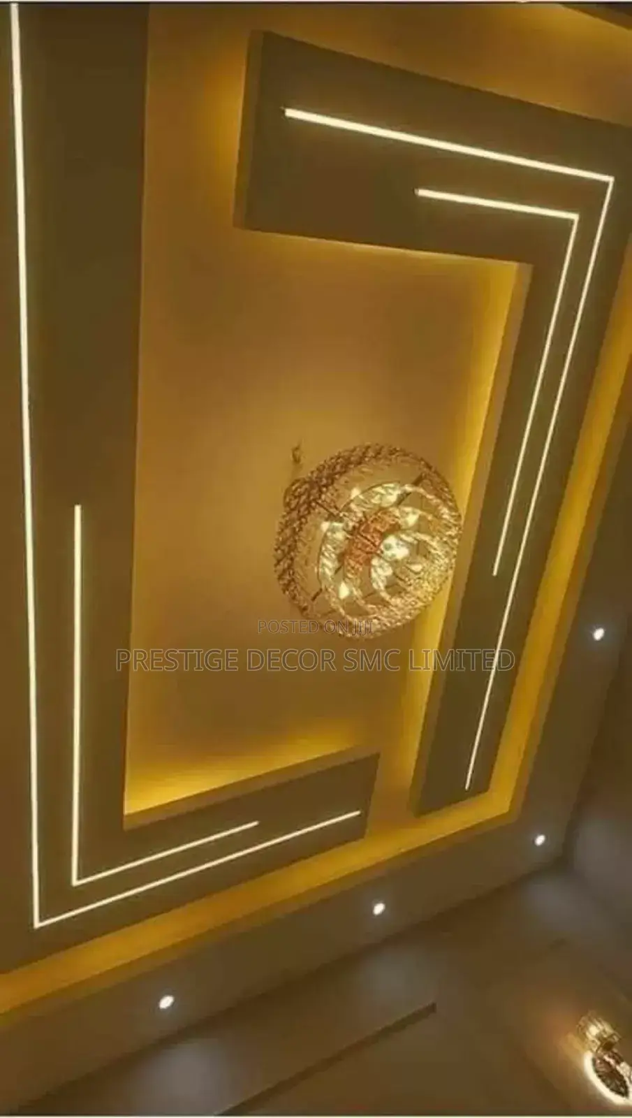 Gypsum Interior Ceilling 002