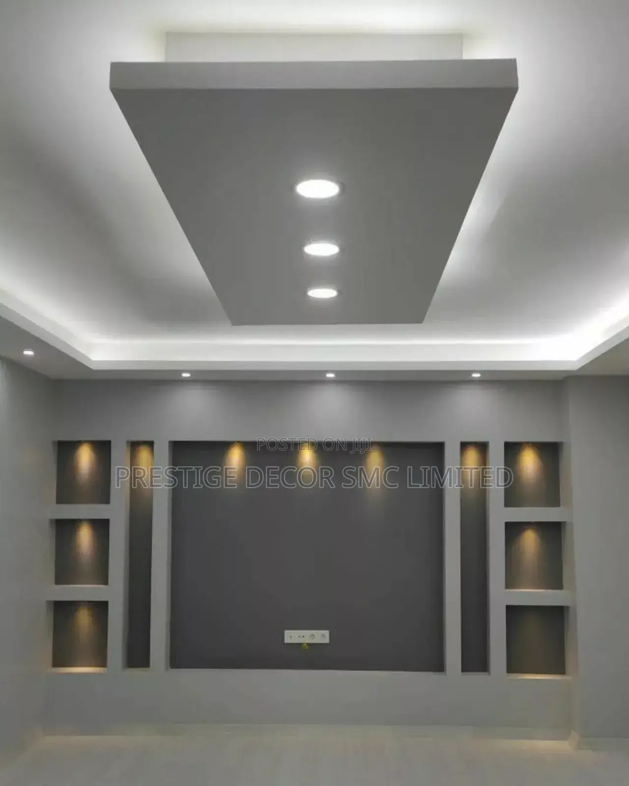 Gypsum Water Gold Ceilling