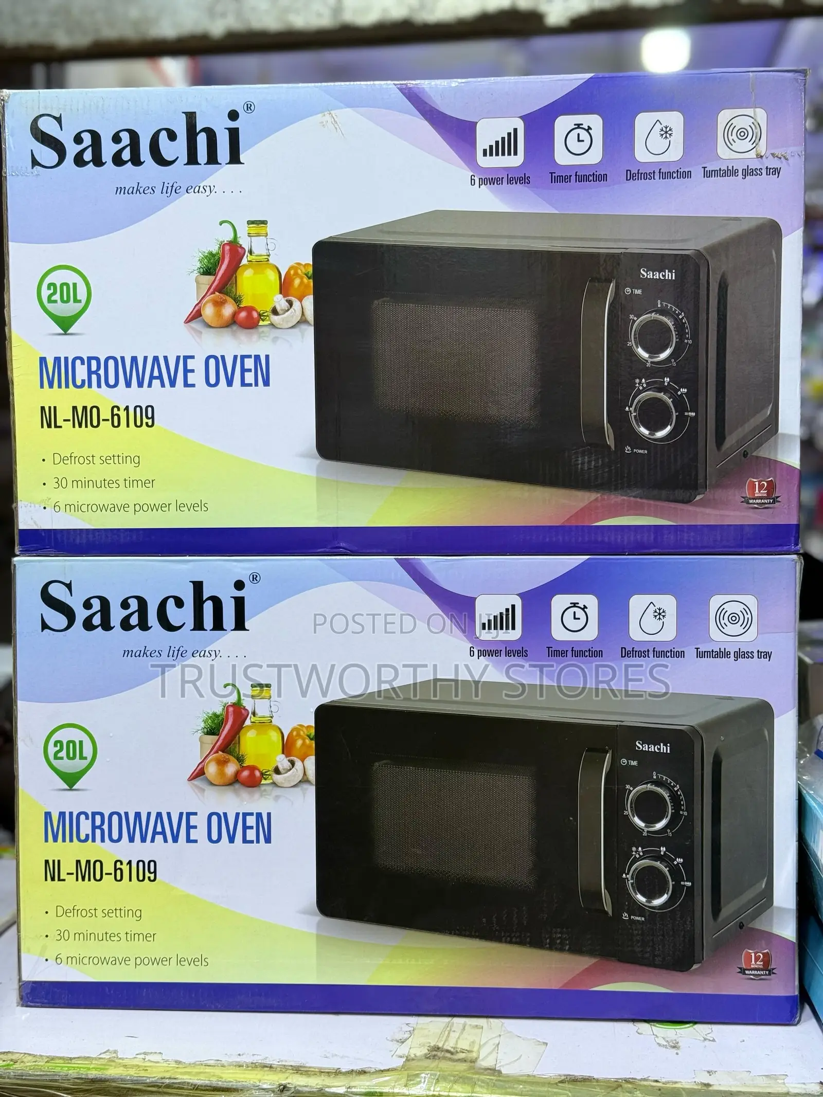 20 Litres Saachi Microwave