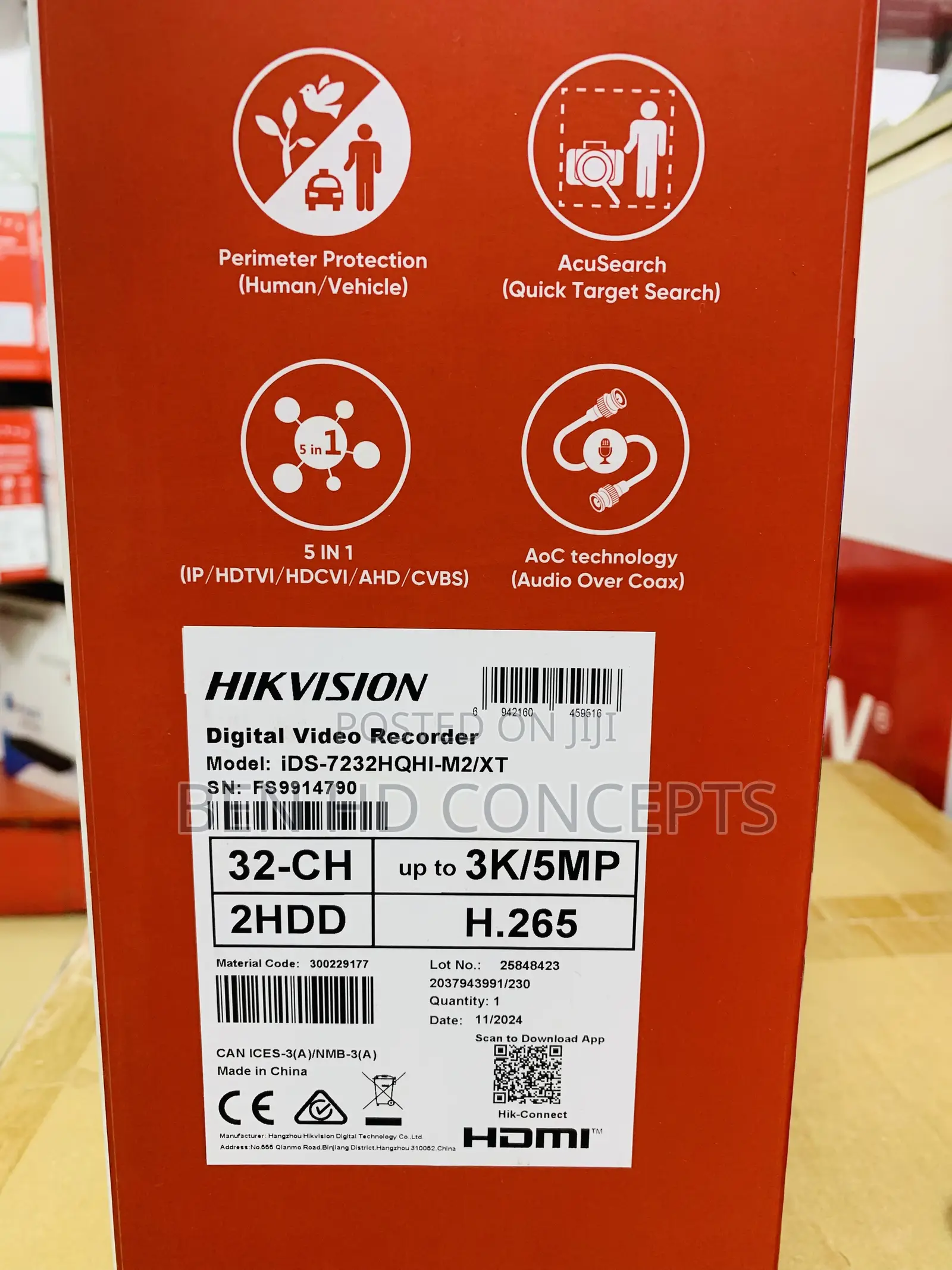 32 Channel DVR Hybrid Ids Hik.Experience Excellence