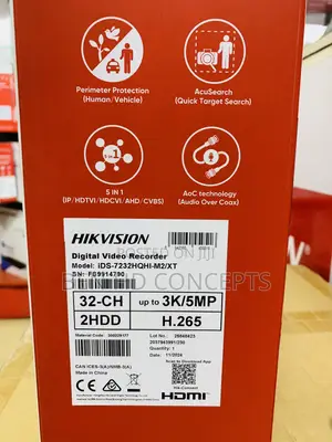 32 Channel DVR Hybrid Ids Hik.Experience Excellence