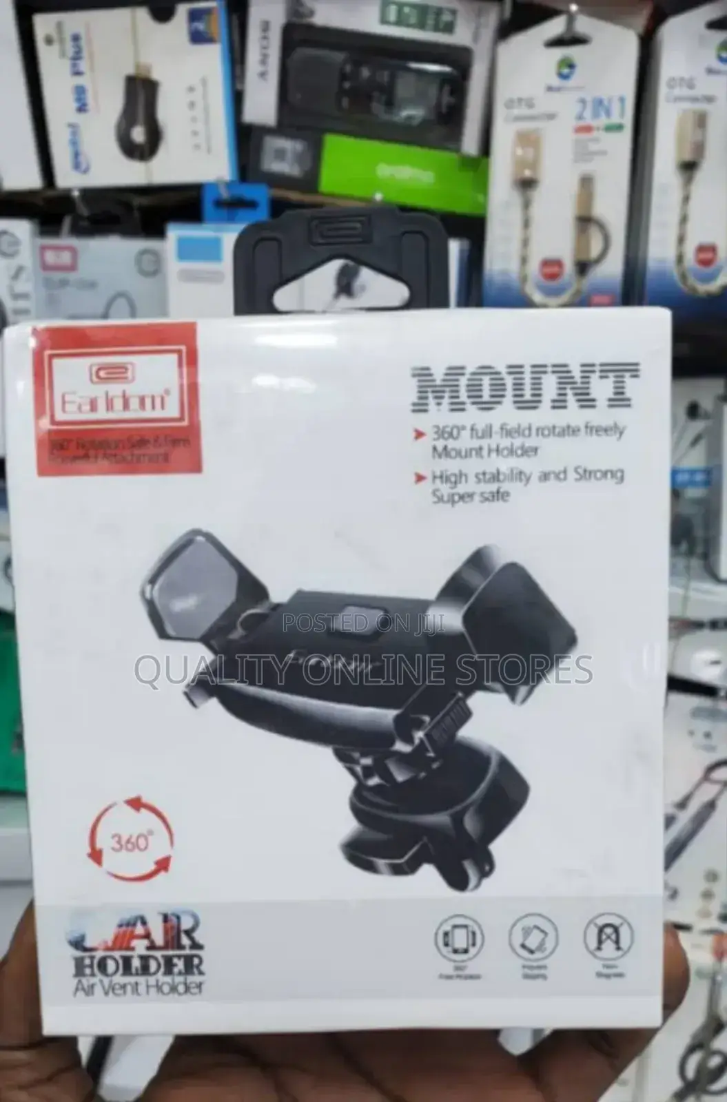 Foldable Phone Mounted