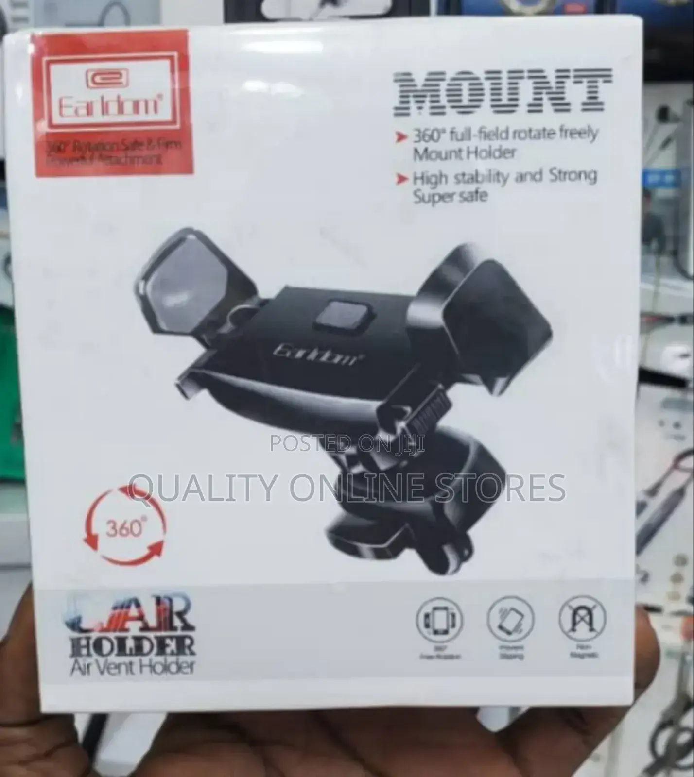 Foldable Phone Mounted