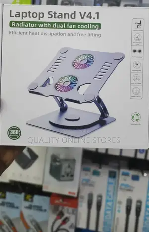 Foldable Aluminum Laptop Stand