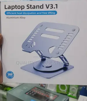 Foldable Aluminum Laptop Stand