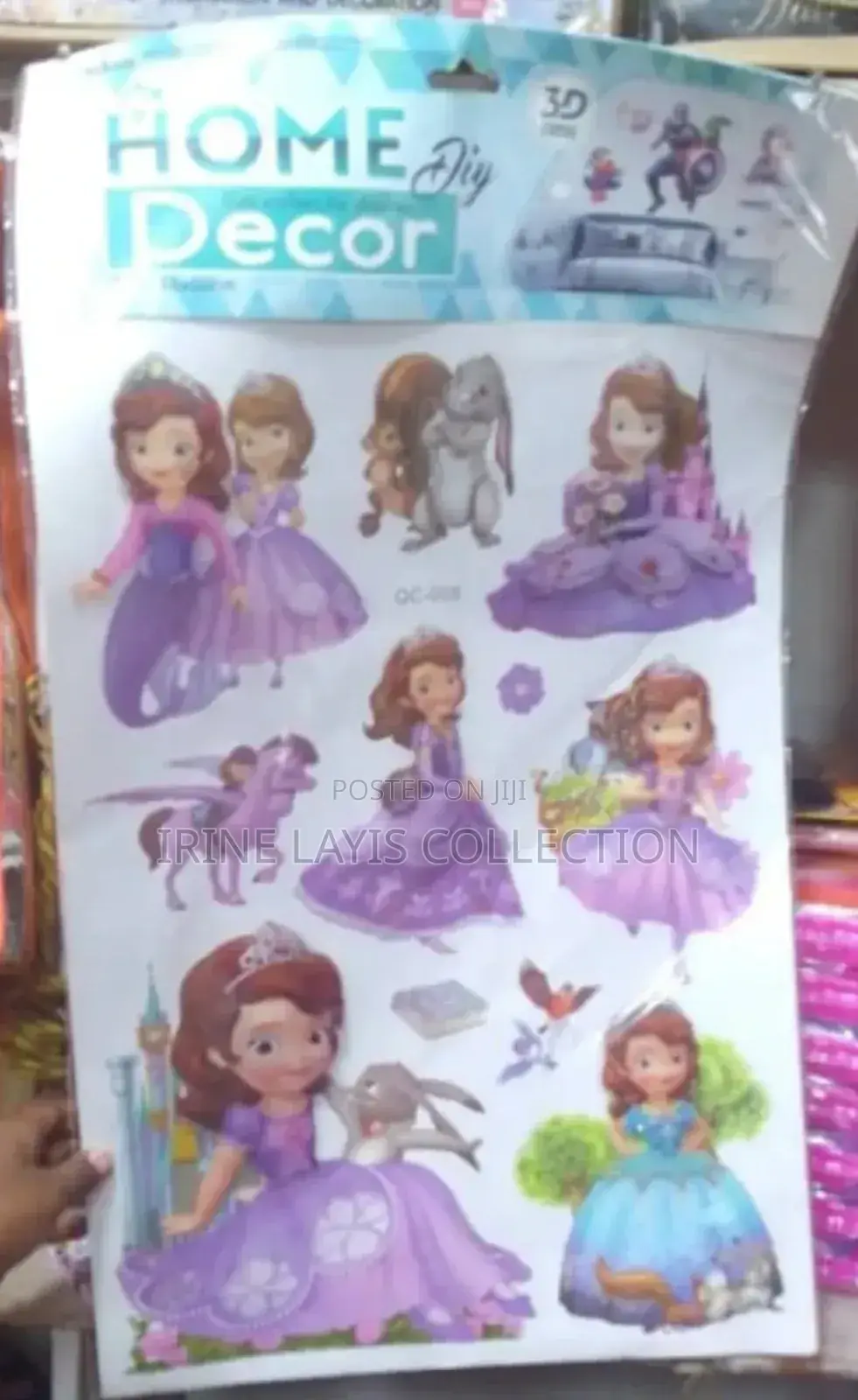 Kid's Home Decor Sticker Chart