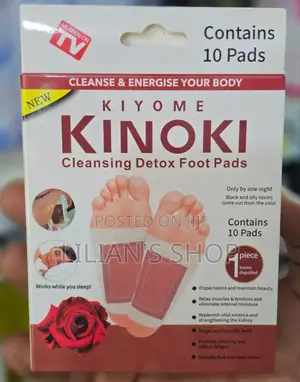 Kinoki Foot Patch Cleansing Detox Foot Pads -10pcs