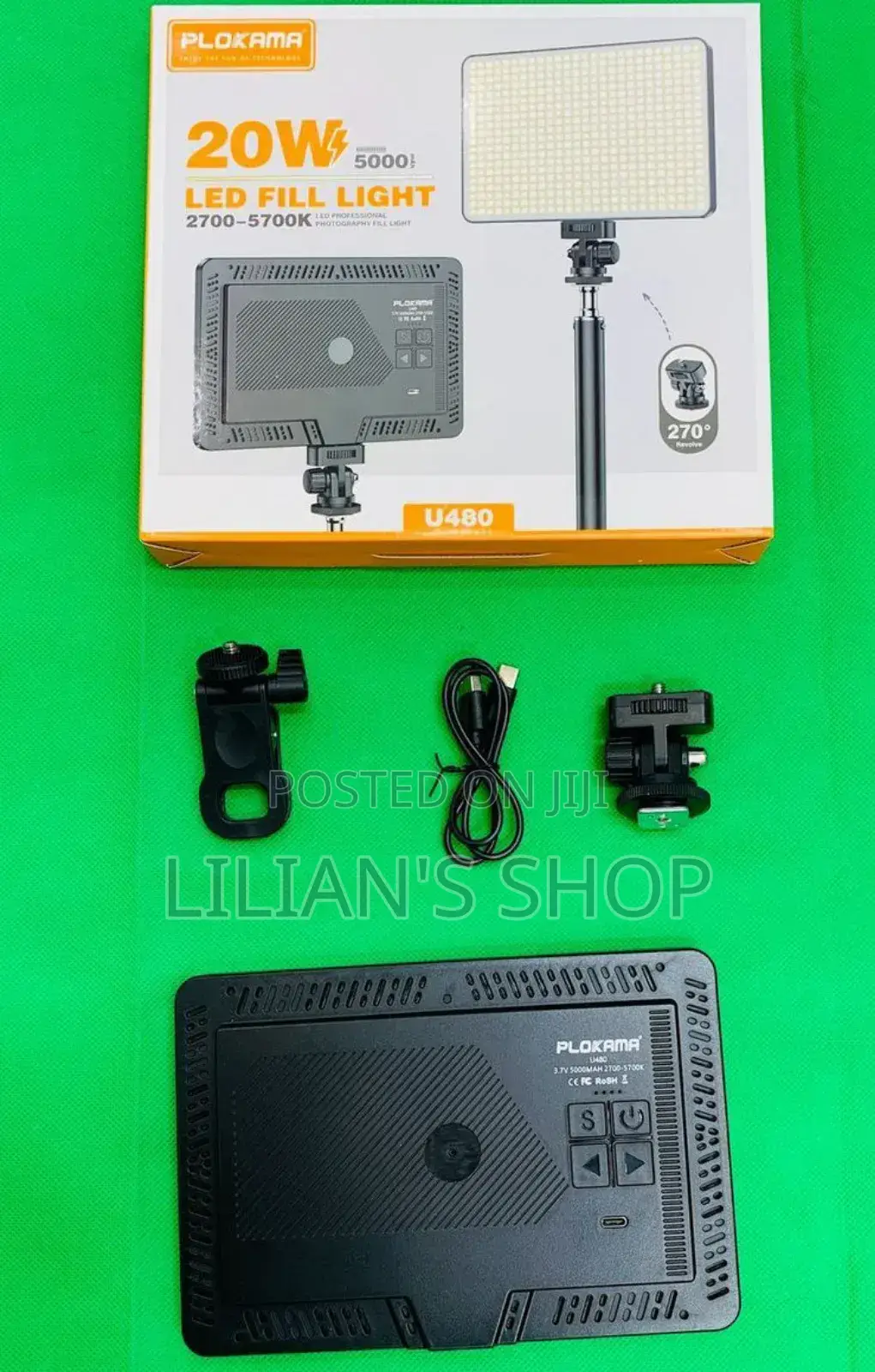 Plokama 20w Led Fill Light U480
