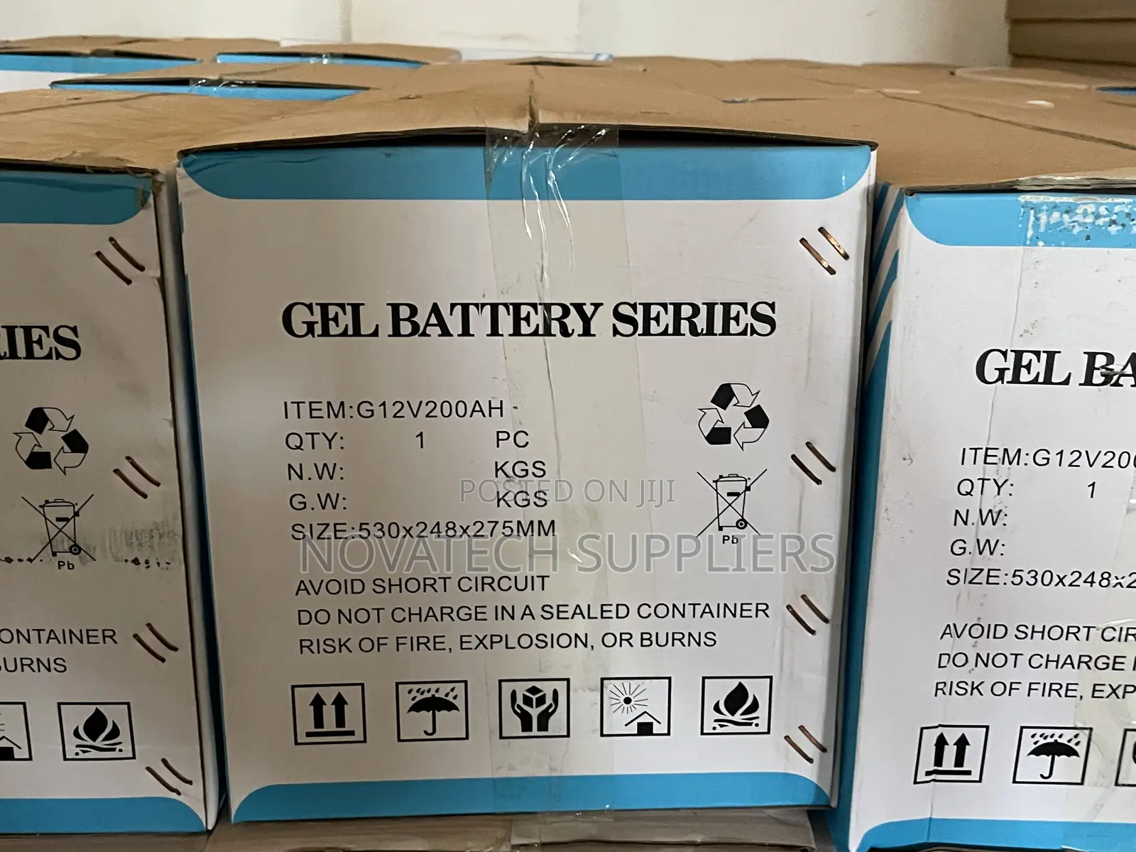 200ah Cworth Energy Solar Gel Battery Nova
