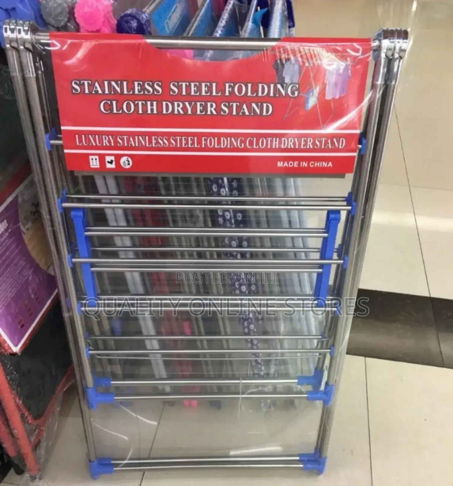 Outdoor Folding Clothes Stand