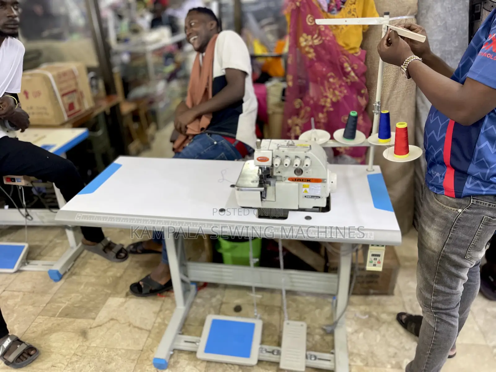Industrial Babylock And Overlock Sewing Machines Complete