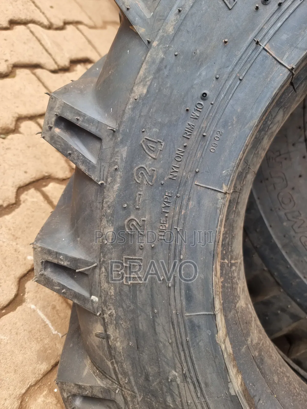 11.2-24 Armour Tyres for Tractor Infront.