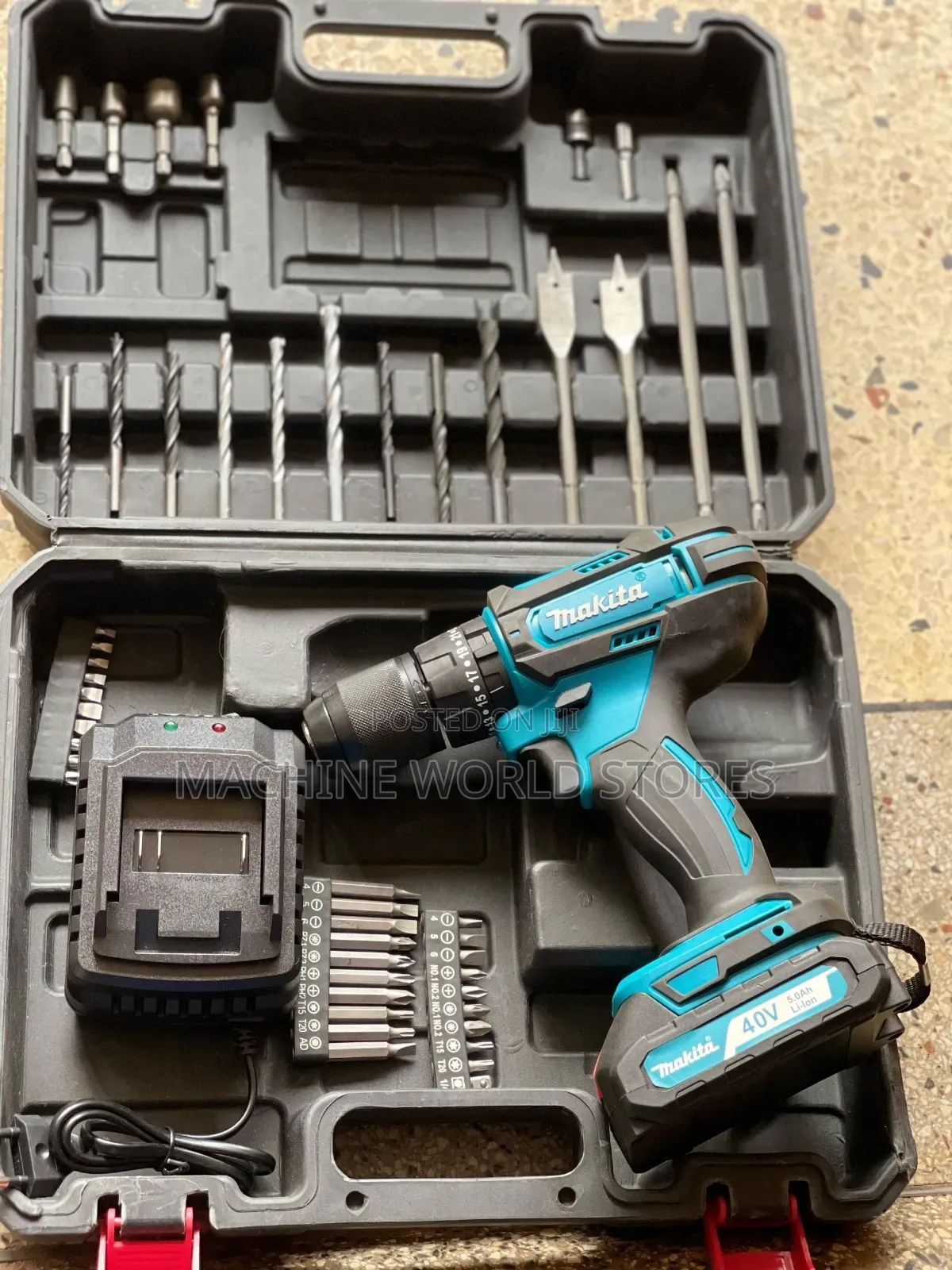 40v Cordless Drill Kit Set Makita