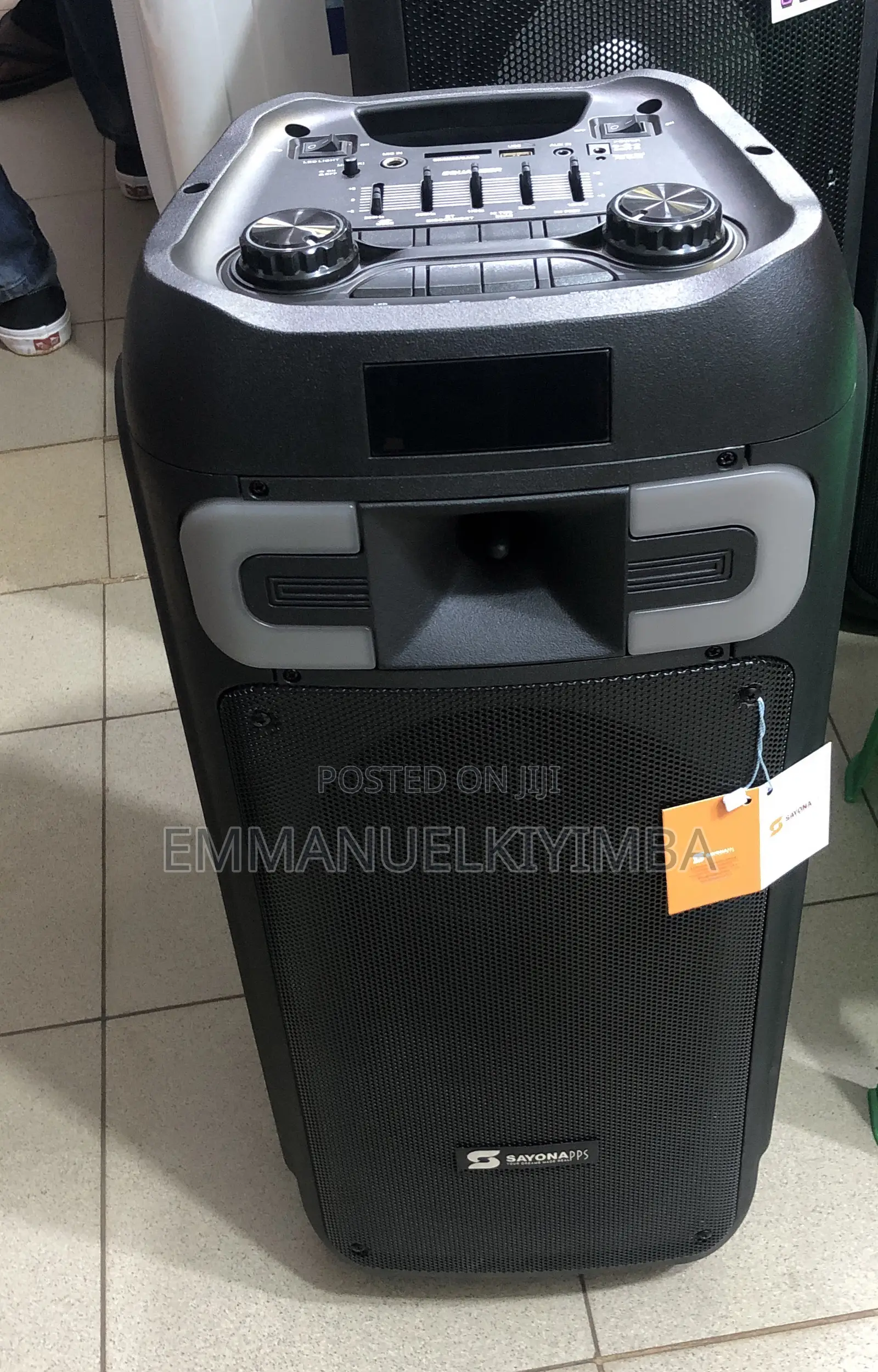 Rechargeable Speaker 8inch X2