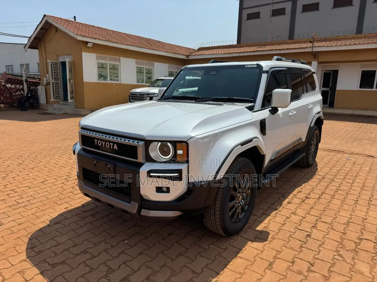 New Toyota Land Cruiser Prado 2024 White