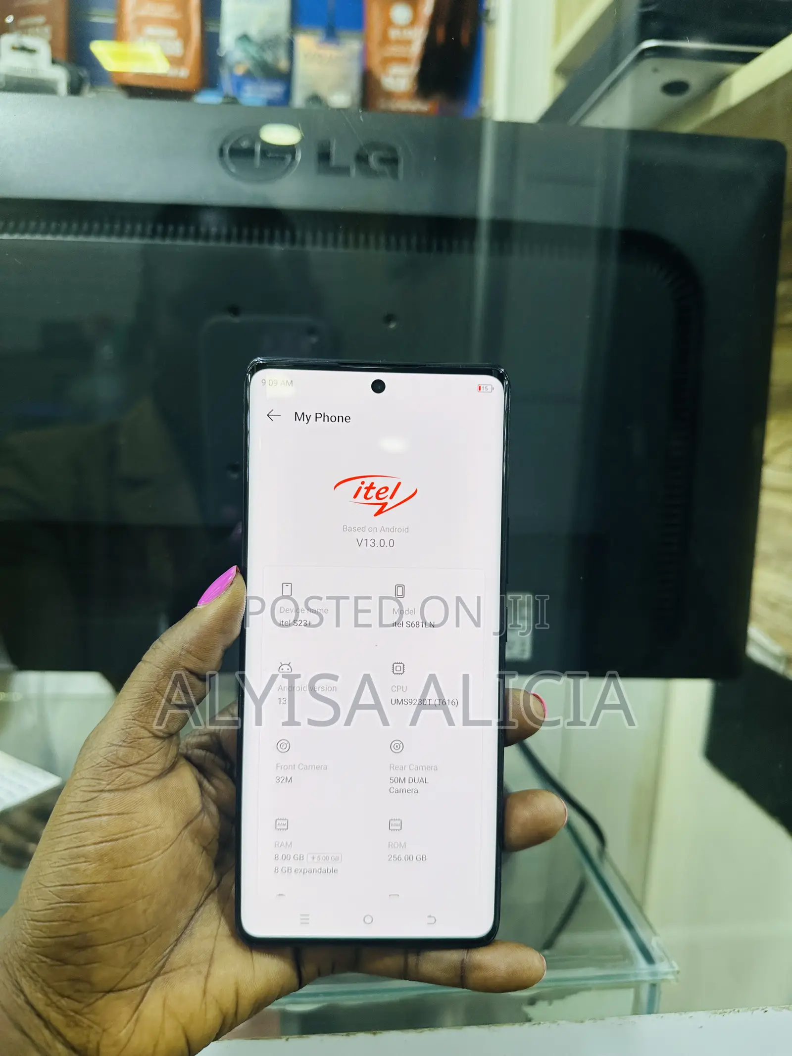 Itel S23 Plus 256 GB Blue