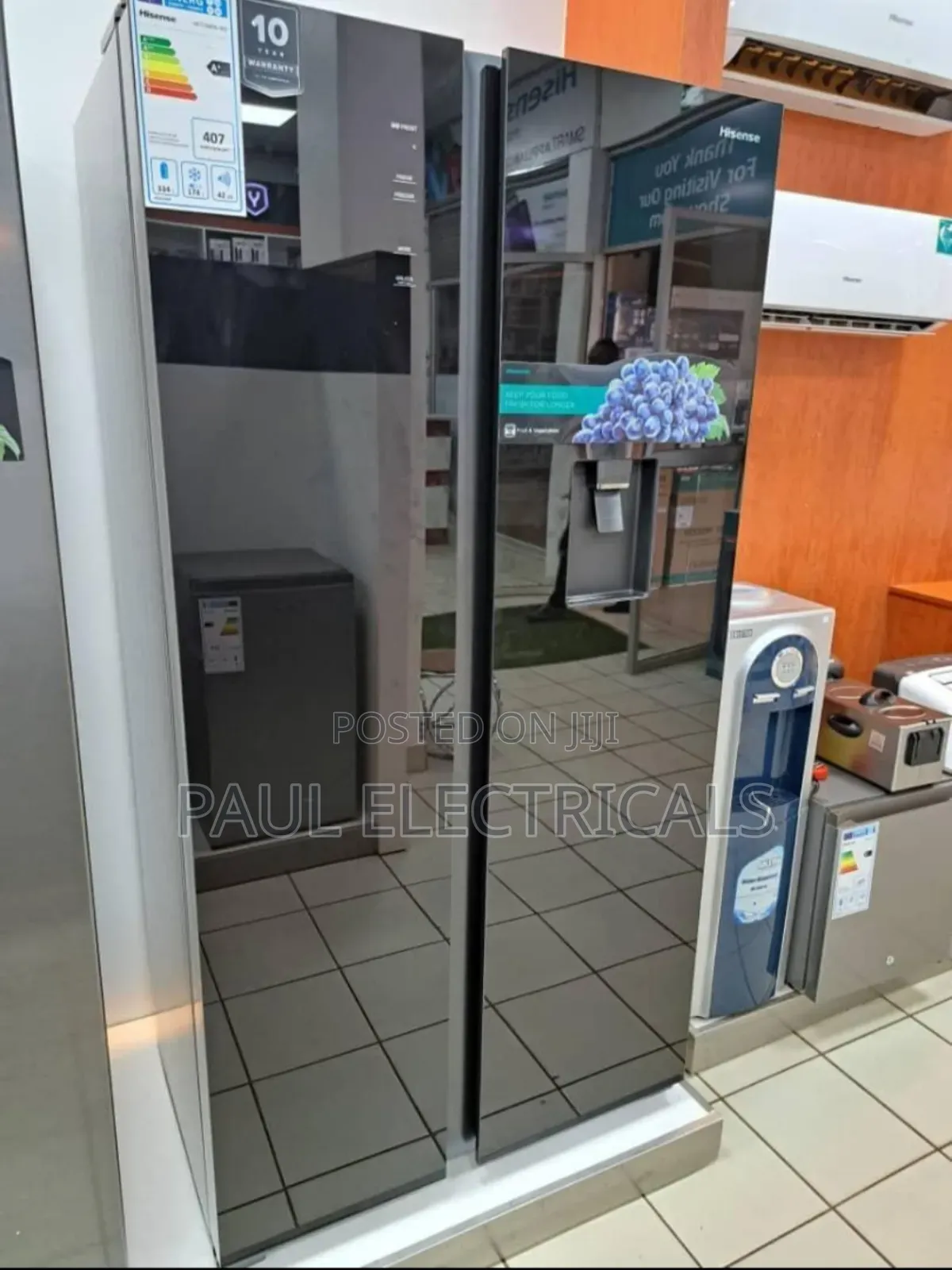 Hisense Refrigerator 670l Black Mirtor