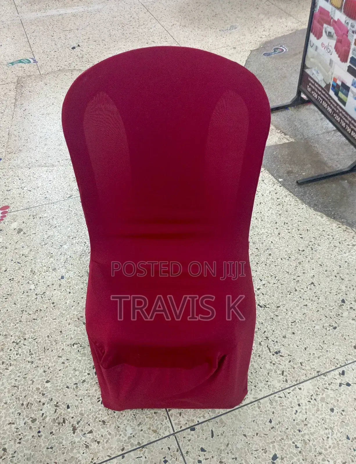 6pcs Plastic Chair Covers