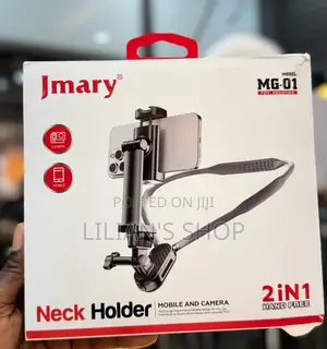 Jmary 2 in 1 Hands Free Mg- 01 Neck Holder