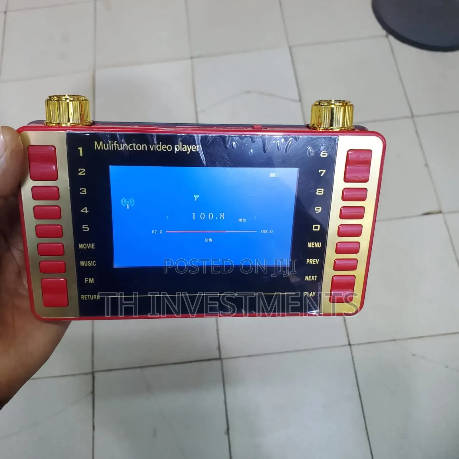4. Inch Portable Widescreen Led Tv TRX-14d W Warranty Hdmi