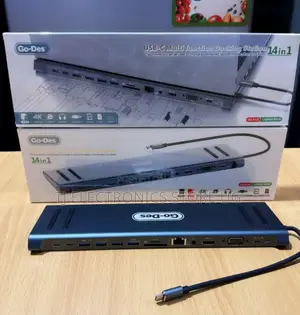Go-Des 14in1 Usb-C Multi Function Docking Station