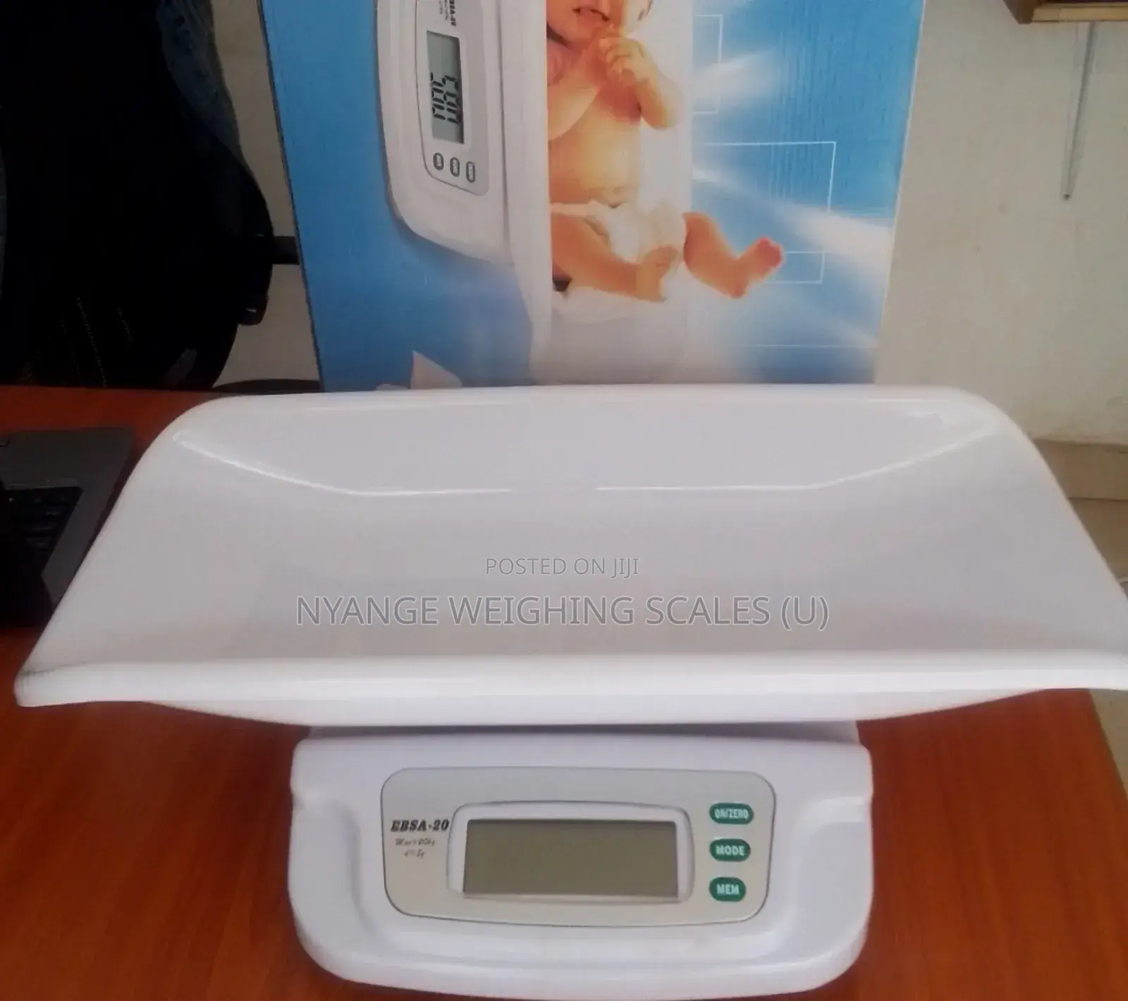 Baby Weighing Scale White 20kg Digital Baby Weighing Scale