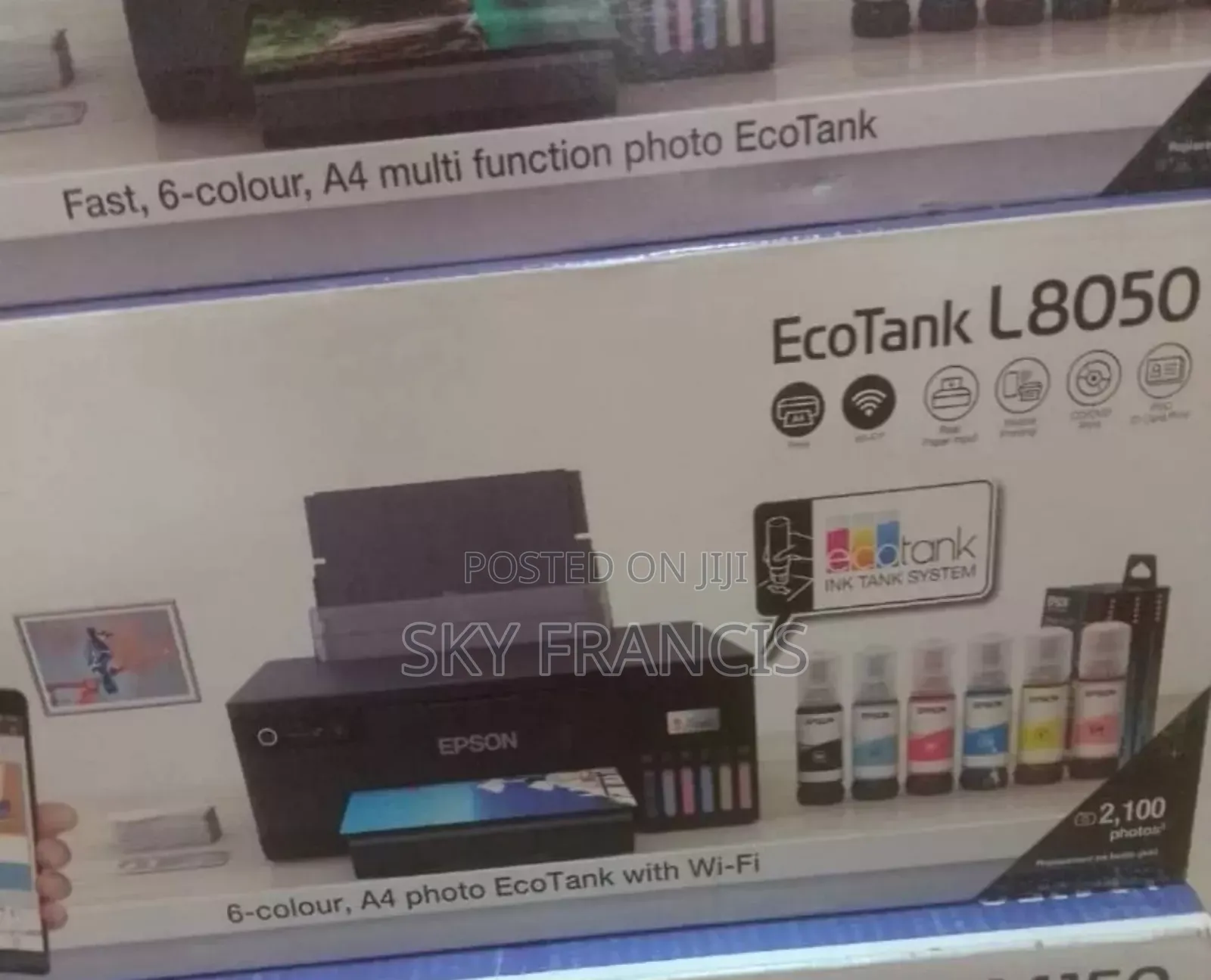 Printer L8050 Color Available Brand New