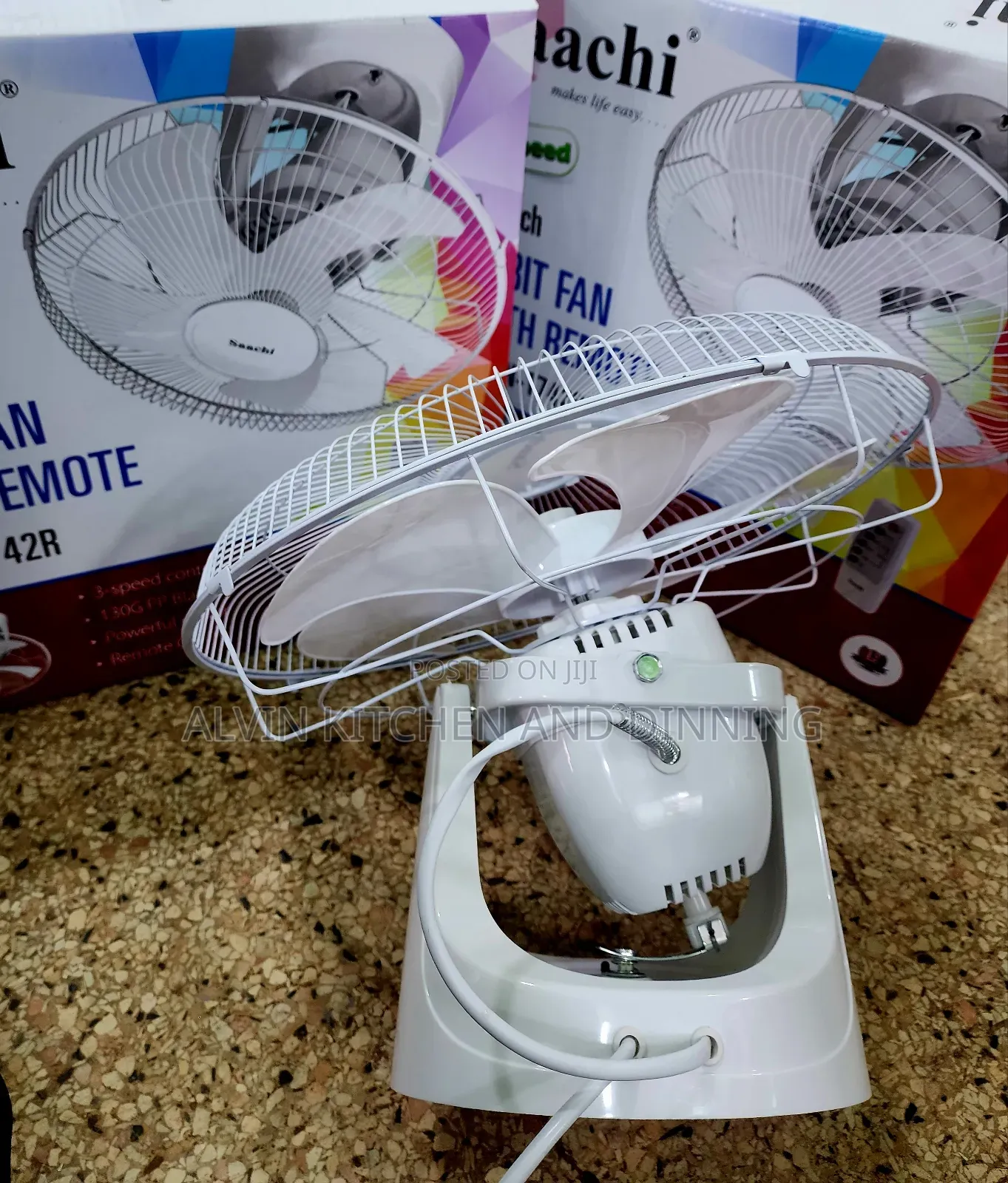 Ceiling Fan With Remote Control Saachi